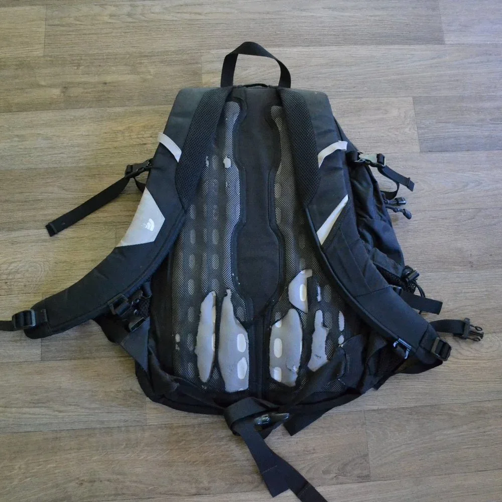 The North Face Hot Shot Black Backpack